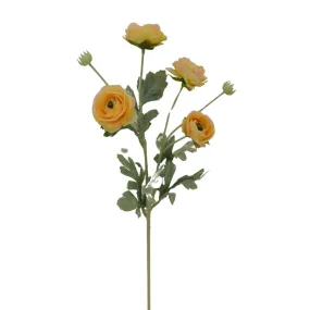 26" Yellow Ranunculus Spray 84072-Yel