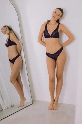 Aline, Bralette in french stretch lace