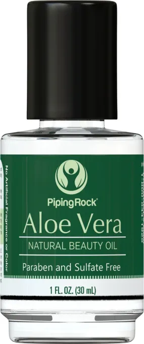 Aloe Vera Oil Pure Beauty Oil, 1 fl oz (30 mL) Bottle