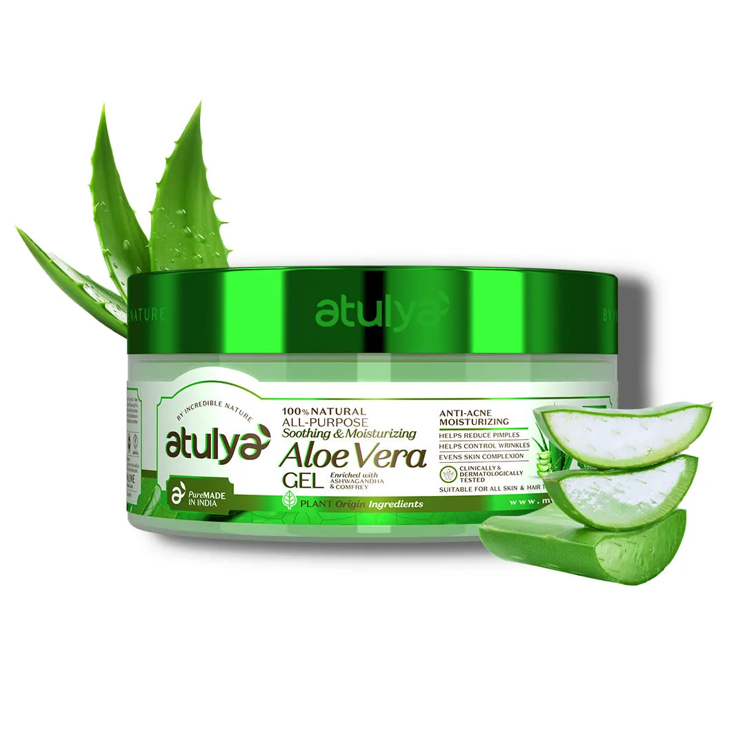 atulya Aloe Vera Gel 200gm (Buy 7 Products & Get Rs.700 Off)
