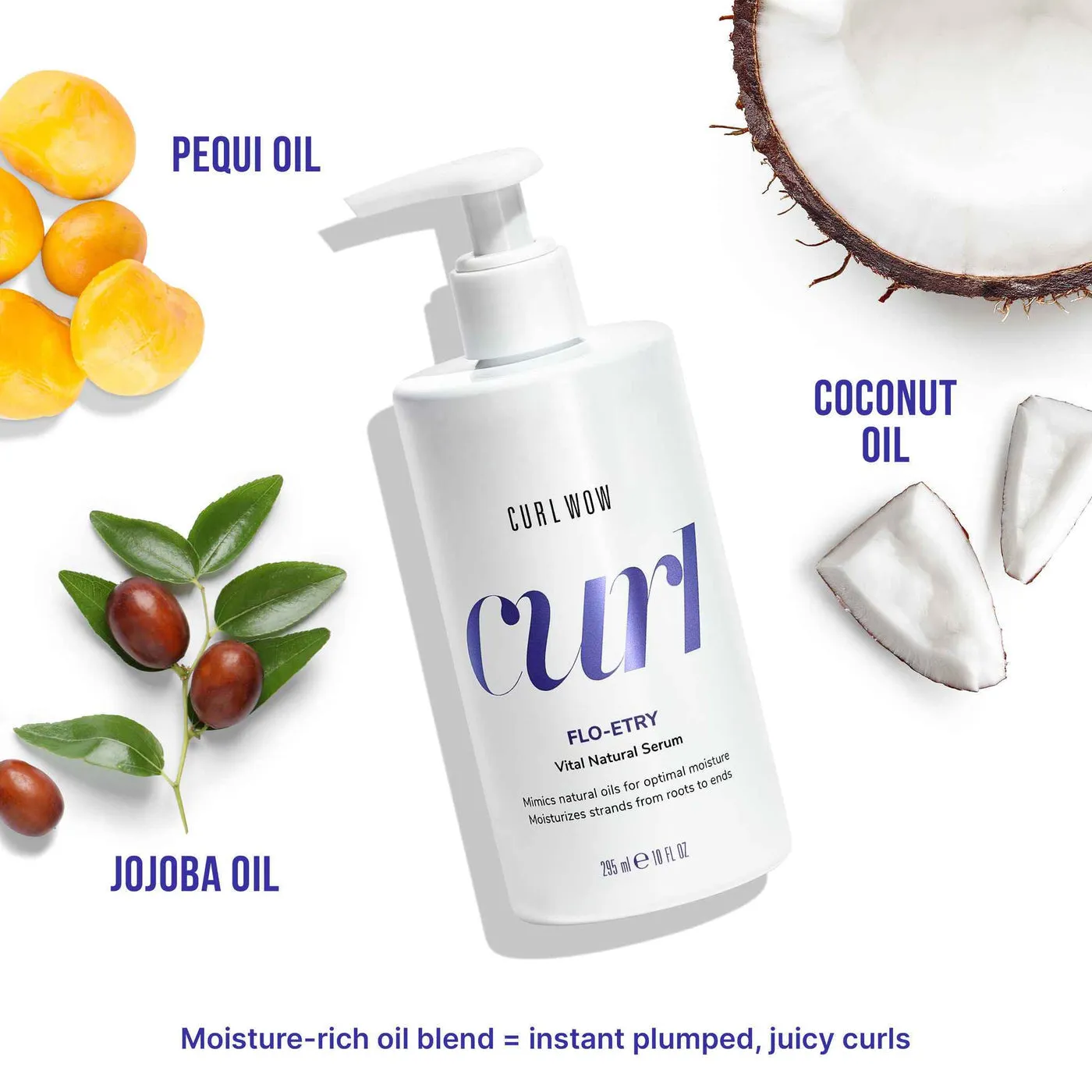 CURL WOW Flo-Etry Vital Natural Serum 295ml