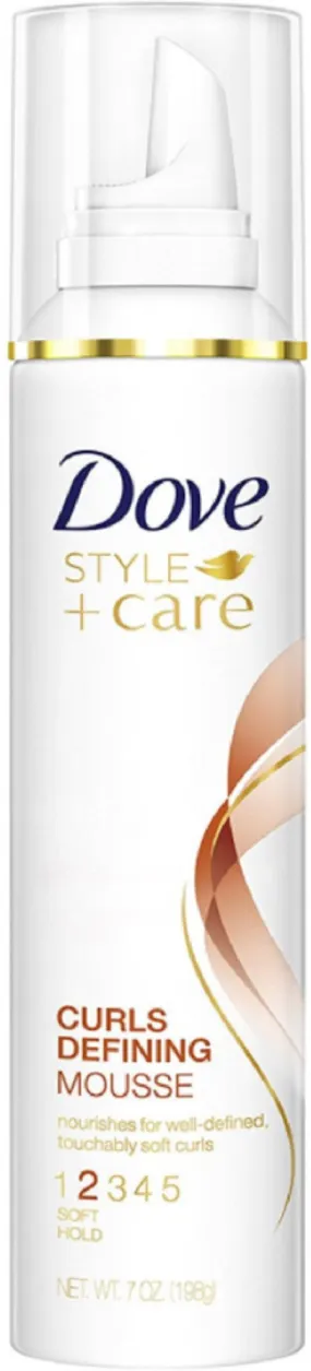 Dove STYLE care Curls Defining Mousse, Soft Hold 7 oz