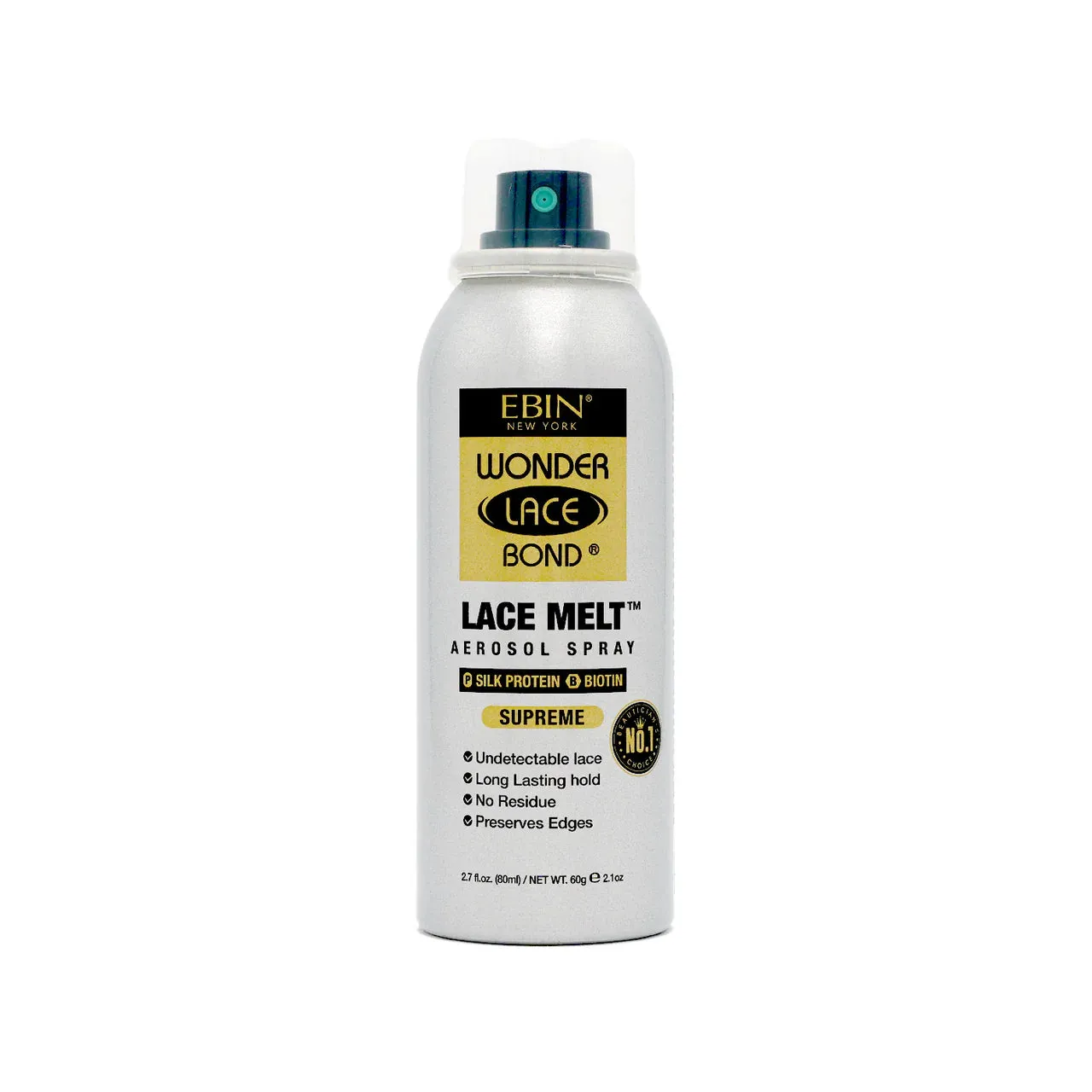 Ebin New York Wonder Lace Bond Lace Melt Aerosol Spray (Silk Protein) - UK Shipping Only