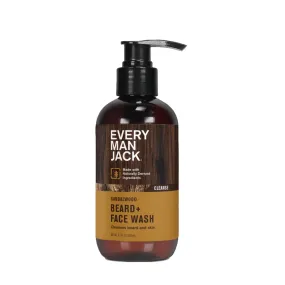 Every Man Jack Beard   Face Wash - Sandalwood (200ml)