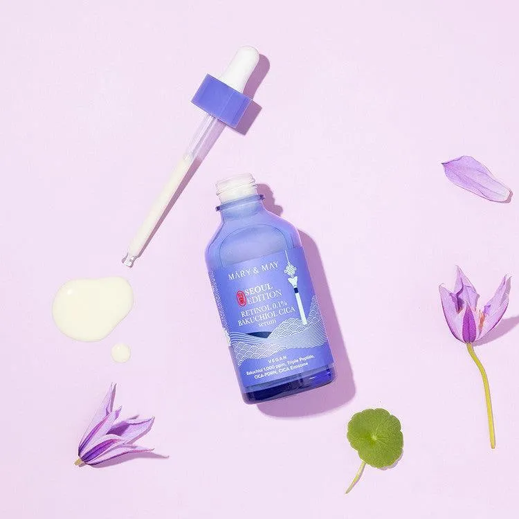 [Mary&May] Retinol 0.1% Bakuchiol Cica Serum 80ml
