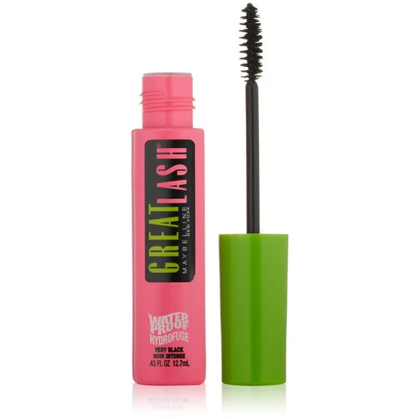 MAYBELLINE - Great Lash Waterproof Mascara 111 Very Black - 0.43 fl. oz. (12.7 ml)