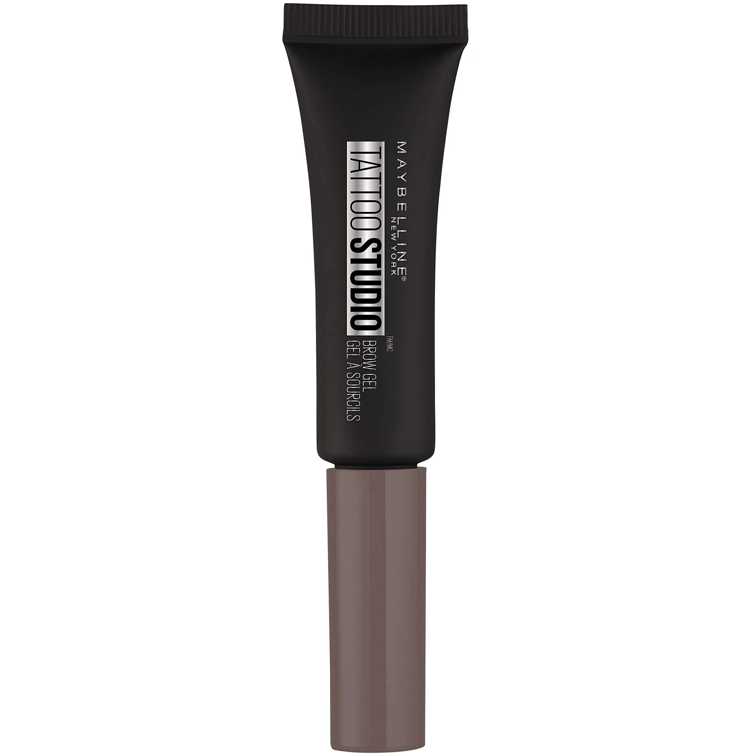 Maybelline TattooStudio Waterproof Eyebrow Gel Makeup, Medium Brown, 0.23 Fl Oz (Pack of 1)