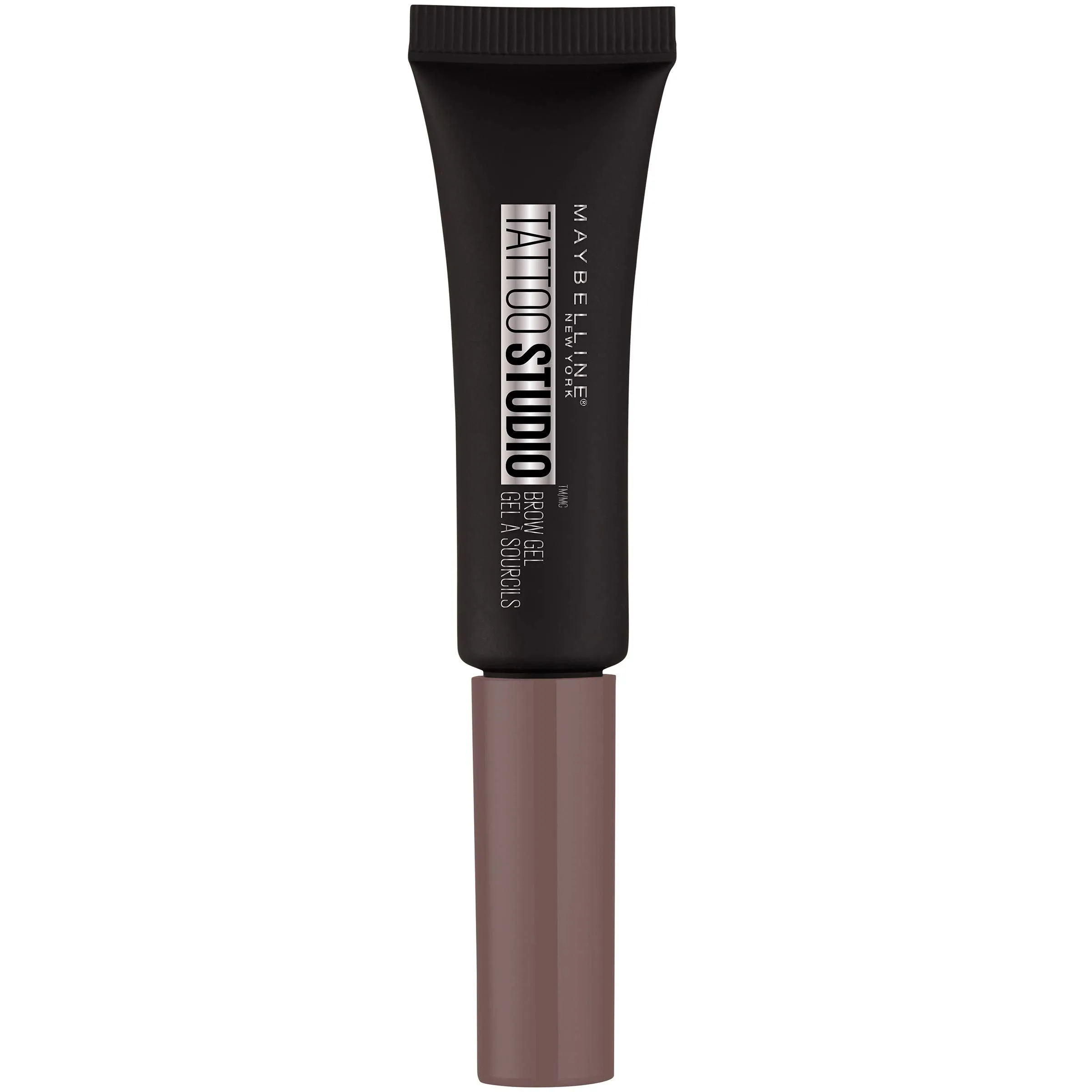 Maybelline TattooStudio Waterproof Eyebrow Gel Makeup, Medium Brown, 0.23 Fl Oz (Pack of 1)