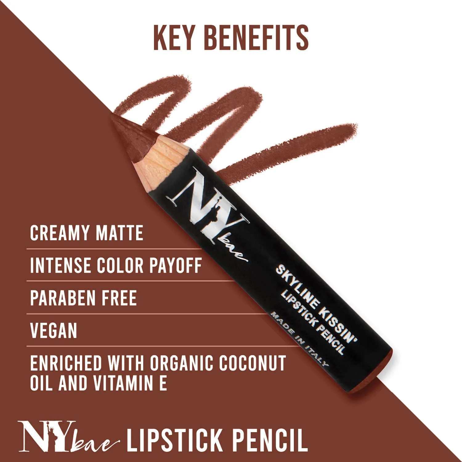 NY Bae Skyline Kissin' - Mini Lip Crayon Grand Terminal Skyline Kissin' 9 (1.5g)