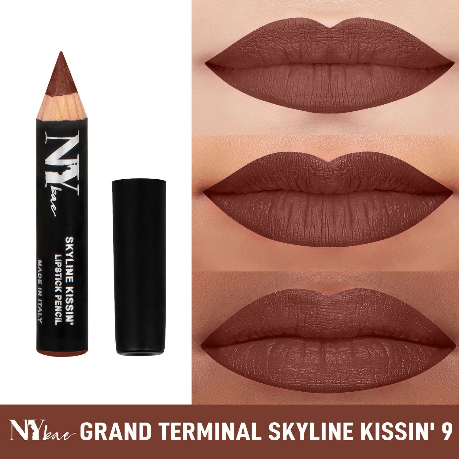 NY Bae Skyline Kissin' - Mini Lip Crayon Grand Terminal Skyline Kissin' 9 (1.5g)
