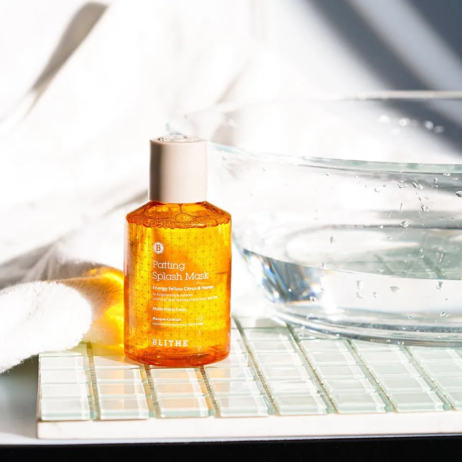 Patting Splash Mask Exfoliating Face Wash with Yellow Honey