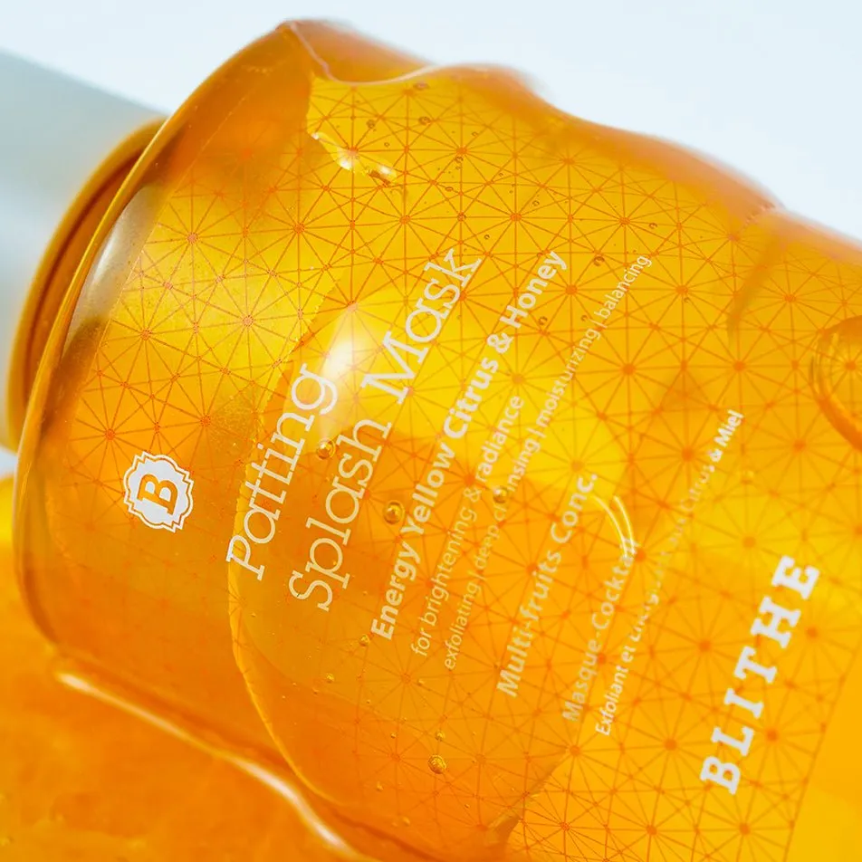 Patting Splash Mask Exfoliating Face Wash with Yellow Honey