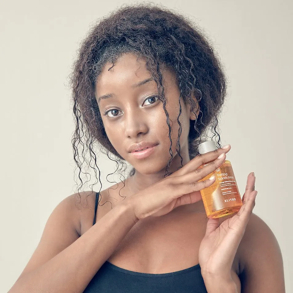 Patting Splash Mask Exfoliating Face Wash with Yellow Honey