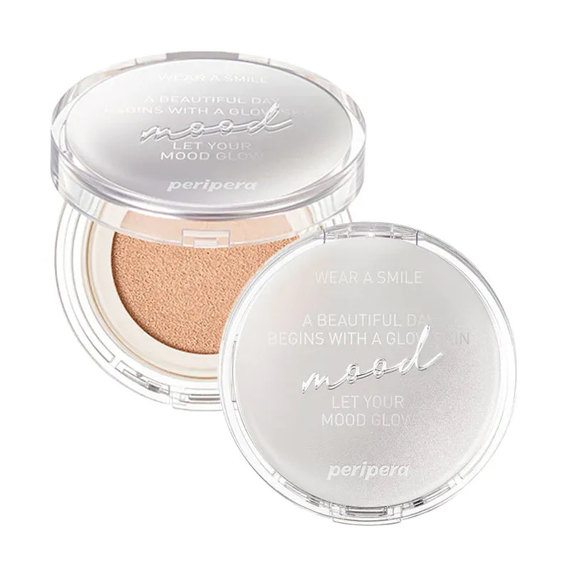 PERIPERA Mood Vegan Glow Cushion كوشن فونديشن نباتي
