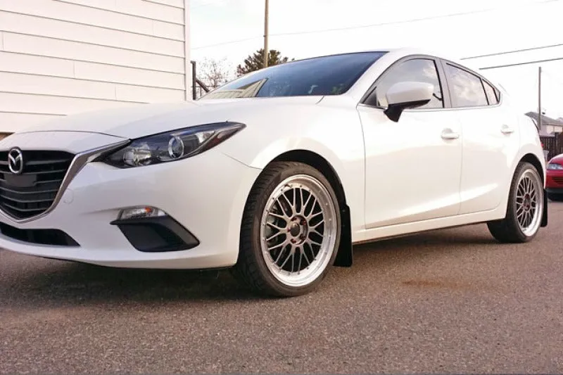 Rally Armor 2014  Mazda3/Mazdaspeed3 UR Black Mud Flap w/ Red Logo