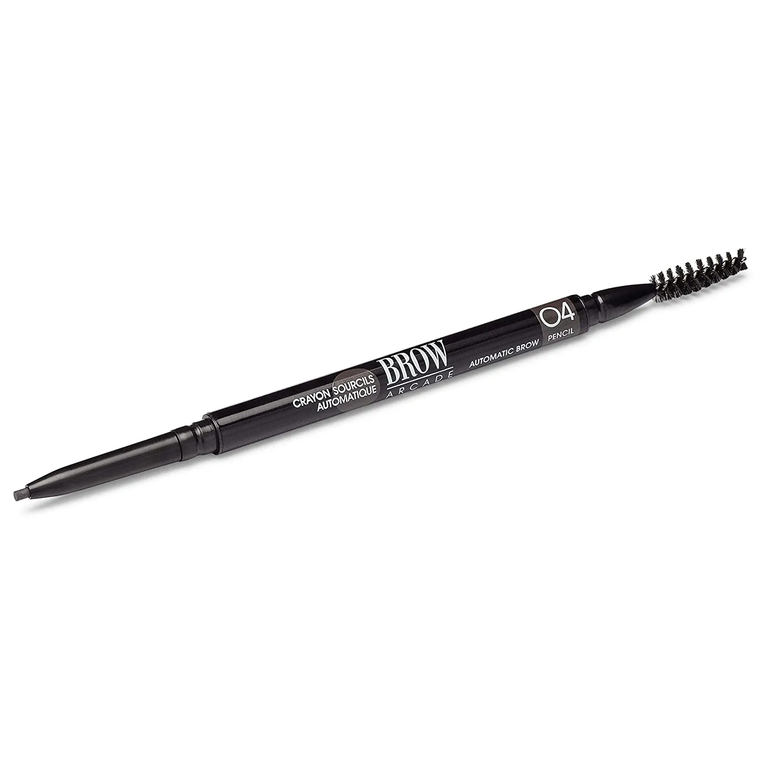 Vivienne Sabo Paris - Automatic Eyebrow Pencil Brow Arcade, Black Brown (Shade 04), Natural Looking Brows, All Day Wear, Cruelty Free