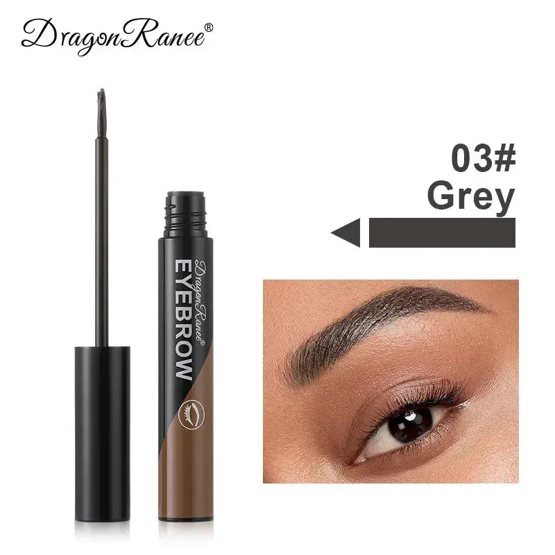 Yeknu Eyebrow Gel Makeup Tearing Waterproof Long Lasting Semi-Permanent Tattoo Dye DIY Natural Brow Gel Tattoo Tint Cosmetic 4 Color