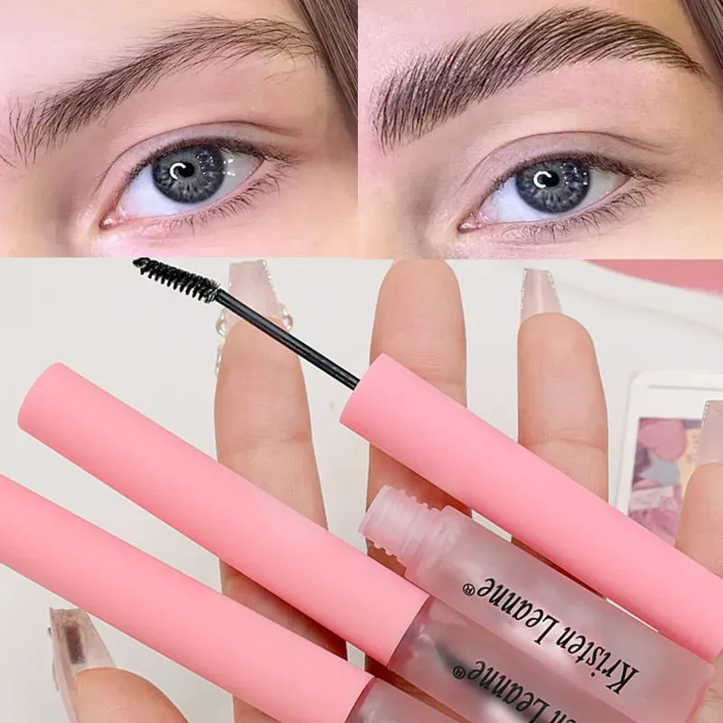 Yeknu Waterproof Gel Eyebrow Styling Cream Transparent Brows Wax Long-Lasting 3D Brow Styling Liquid for Eyebrows Lift Women Cosmetics