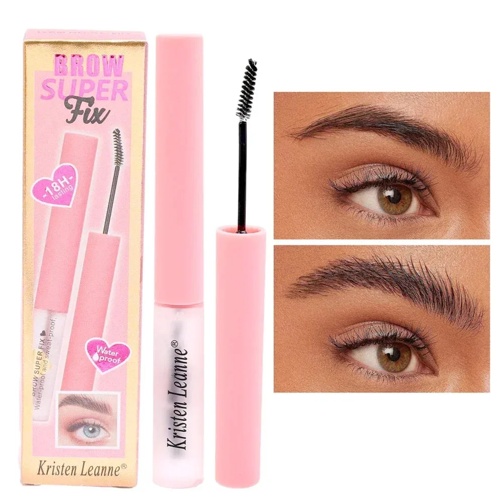 Yeknu Waterproof Gel Eyebrow Styling Cream Transparent Brows Wax Long-Lasting 3D Brow Styling Liquid for Eyebrows Lift Women Cosmetics